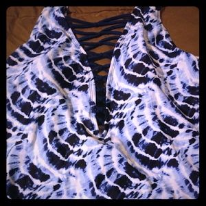 Fashion 1 piece swimsuit